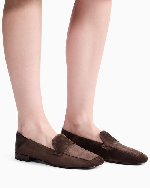 Giorgio Armani White Loafer