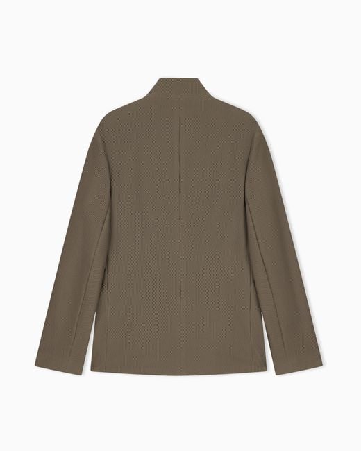 Giorgio Armani Brown Blazer Regular Fit for men