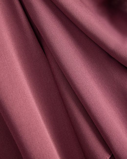 Giorgio Armani Purple One-Shoulder Shirt
