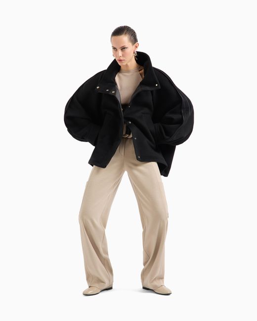 Blouson Over di Giorgio Armani in Black