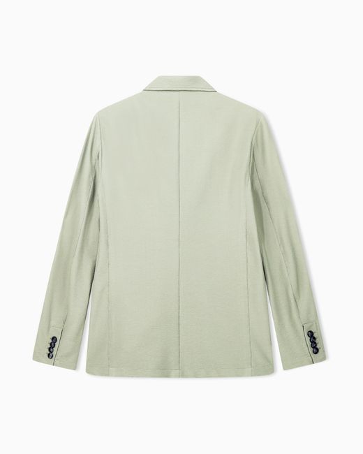 Giorgio Armani White Blazer Regular Fit for men