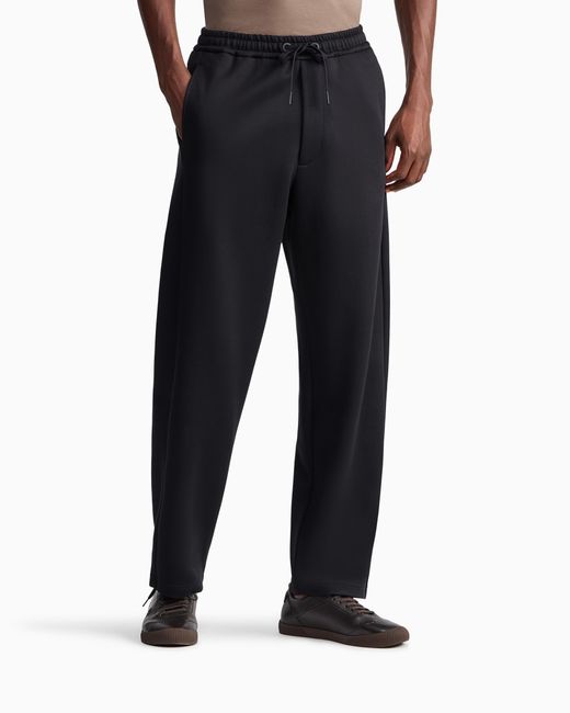 Giorgio Armani Black Trouser Regular Fit for men