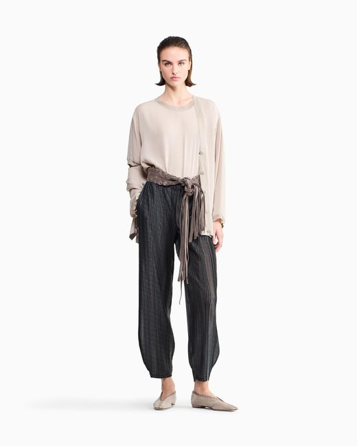 Giorgio Armani Gray Twin-Set