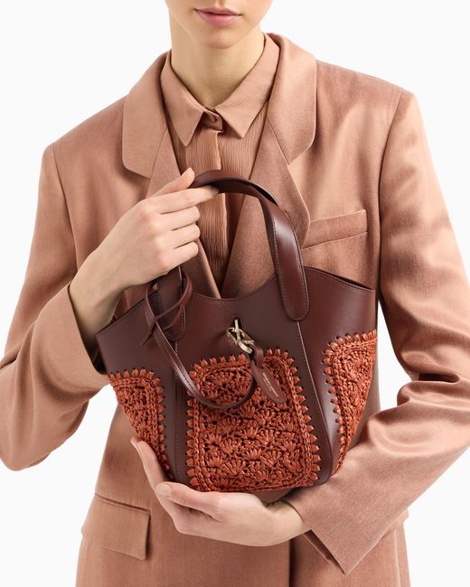 Giorgio Armani Brown Small Handbag