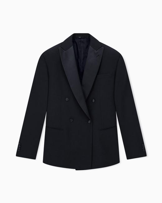Giorgio Armani Blue Blazer Giorgio's Regular Fit for men