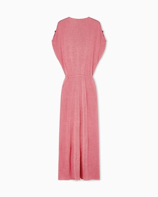 Giorgio Armani Pink Long Dress