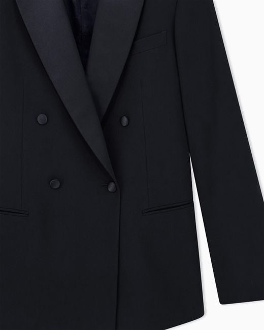 Giorgio Armani Blue Blazer Giorgio's Regular Fit for men