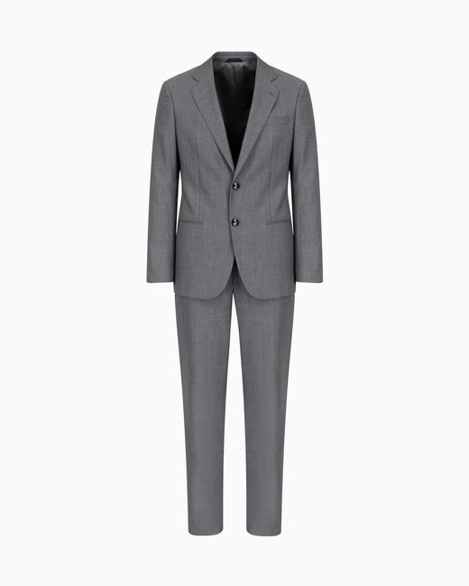 Giorgio Armani Gray Soho Line Single-Breasted Suit for men