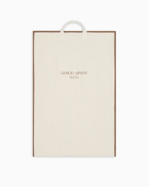 Giorgio Armani Brown Double-Pleat, Vicuña Wool Trousers