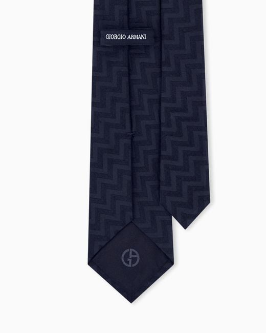 Cravatta di Giorgio Armani in Blue da Uomo