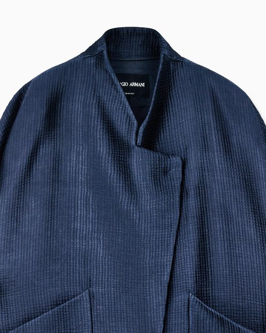 Giorgio Armani Blue Blouson