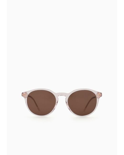 Giorgio Armani Pink Panto Sunglasses for men