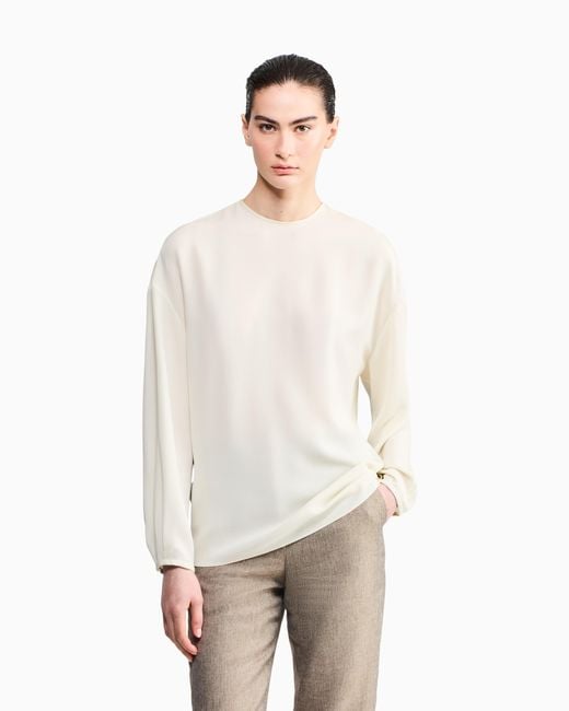 Giorgio Armani White Armani/Archivio Ss1979 Blouse