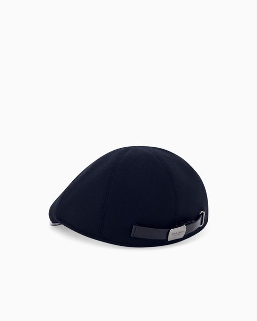 Giorgio Armani Blue Flat Cap for men