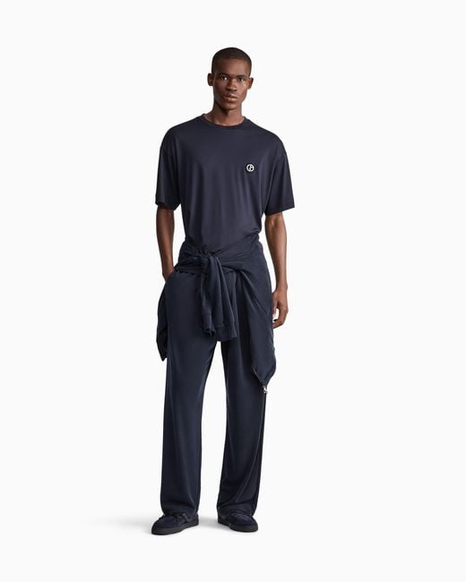 Giorgio Armani Blue T-Shirt Regular Fit for men
