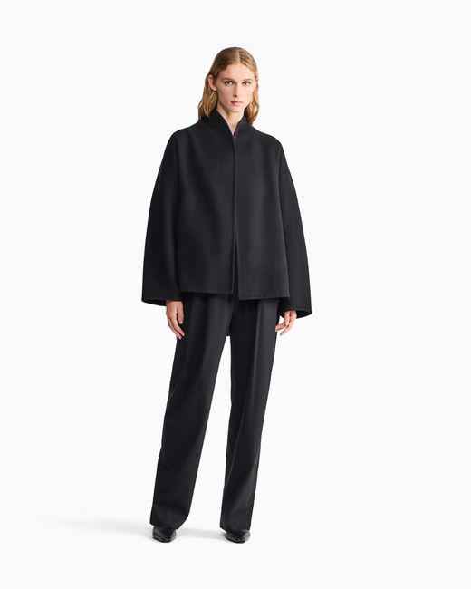 Giorgio Armani Blue Pea Coat