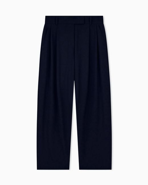 Giorgio Armani Blue Armani/Archivio Fw1979 Pleat Trousers