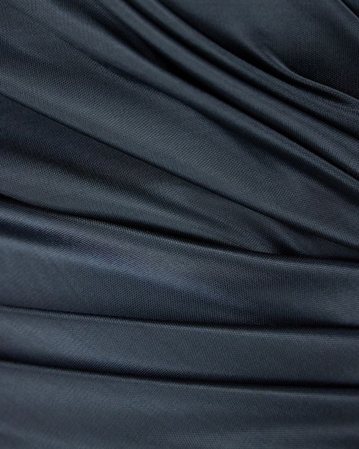 Giorgio Armani Blue Long Sleeveless Dress