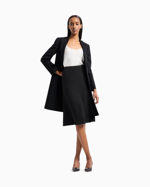 Giorgio Armani White Silk Charmeuse Top