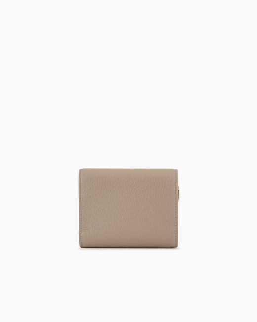 Giorgio Armani White Trifold Wallet