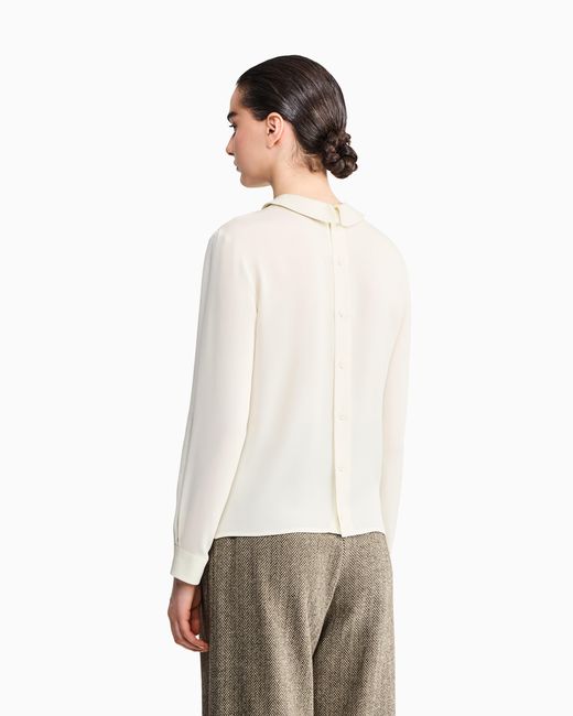 Giorgio Armani White Armani/Archivio Fw1990 Blouse