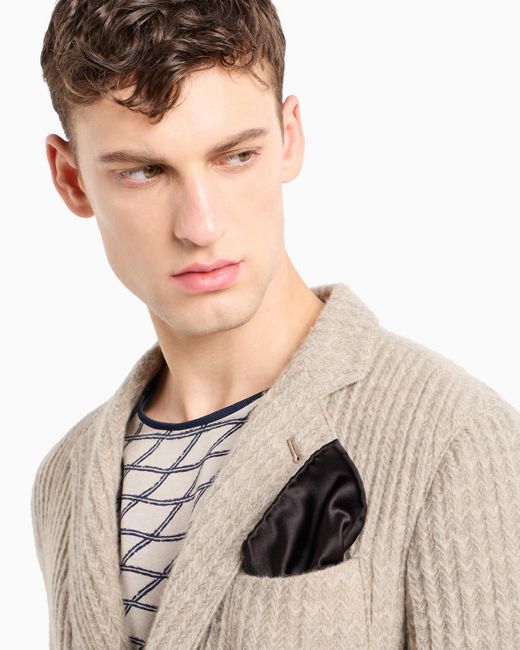 Pochette Da Taschino di Giorgio Armani in Black da Uomo