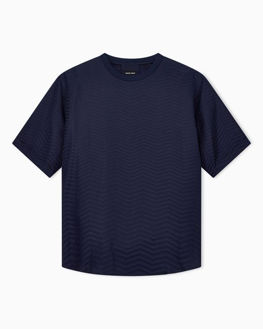 Giorgio Armani Blue T-Shirt Shirt for men