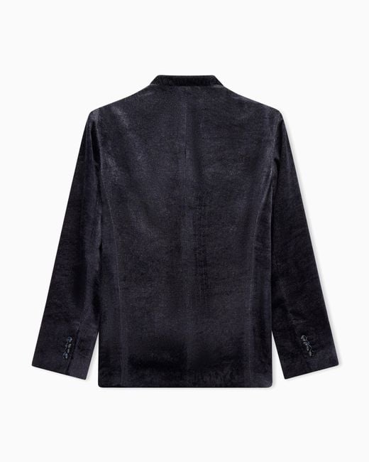 Giorgio Armani Blue Blazer Regular Fit for men
