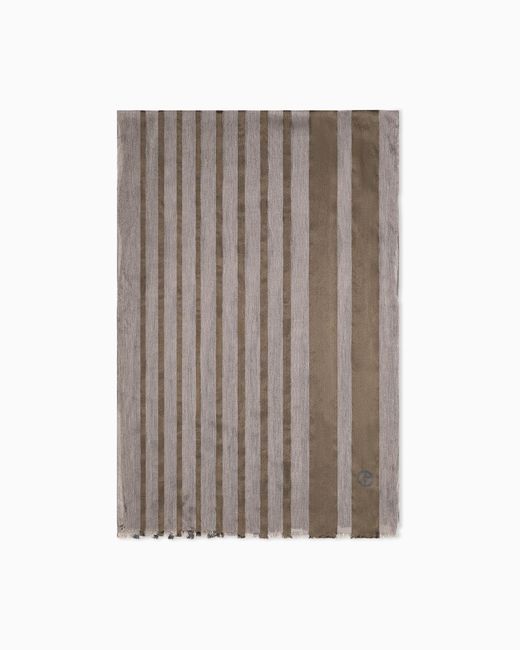 Giorgio Armani Brown Stole for men