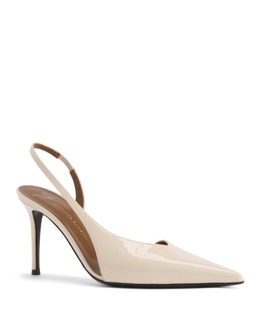Giuseppe Zanotti Metallic Desiree Slingback 85