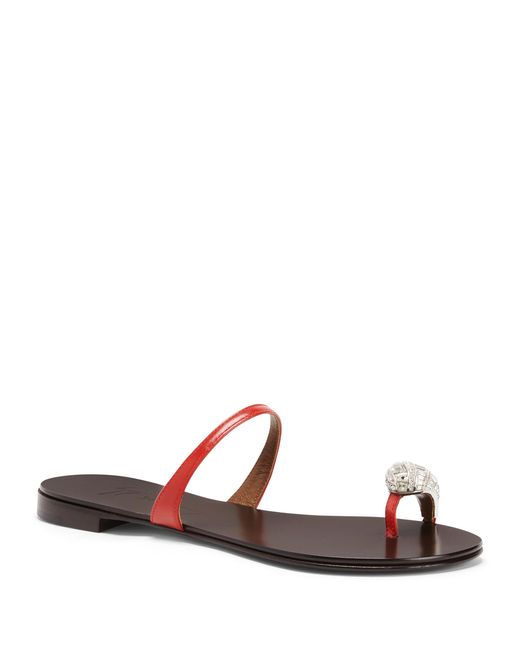 Giuseppe Zanotti Red Icon Ring