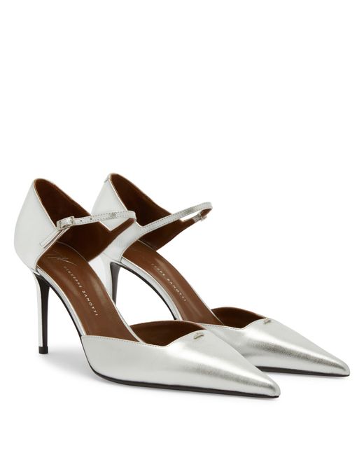 Giuseppe Zanotti Metallic Raquel D'Orsay 85