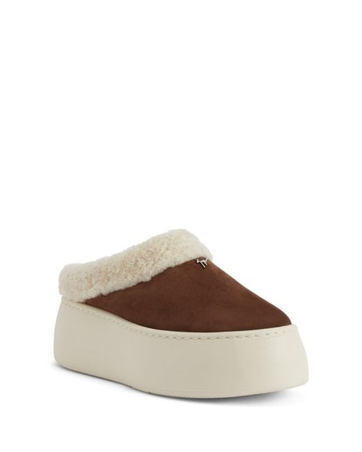 Giuseppe Zanotti Brown Gz League Fur Spleeper
