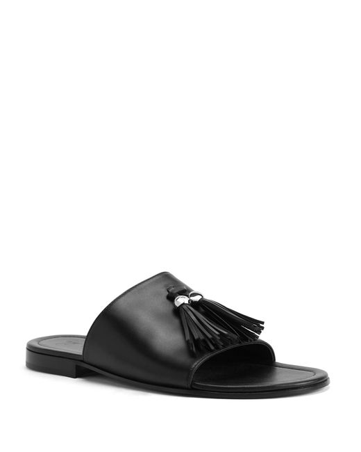 Giuseppe Zanotti Black Maratea Tassels for men