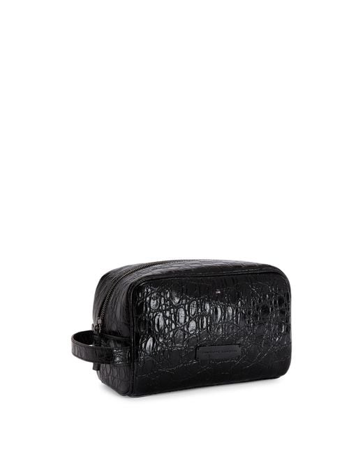 Gz Travelcase di Giuseppe Zanotti in Black da Uomo
