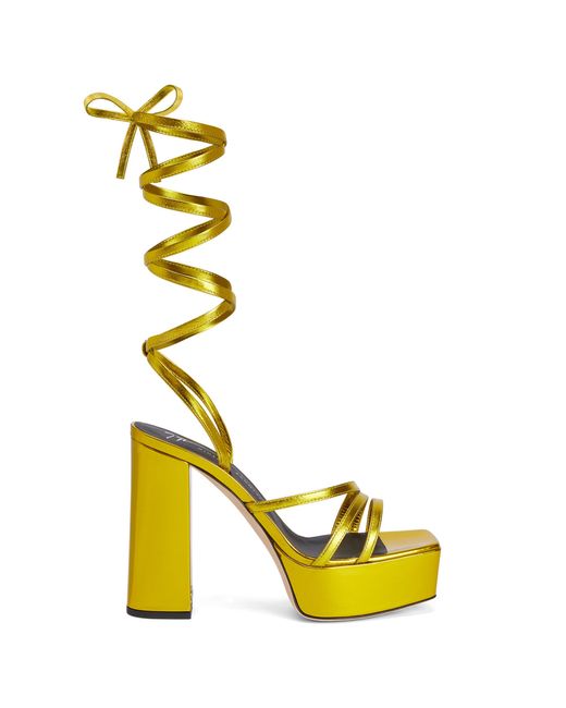 Sandali di Giuseppe Zanotti in Yellow