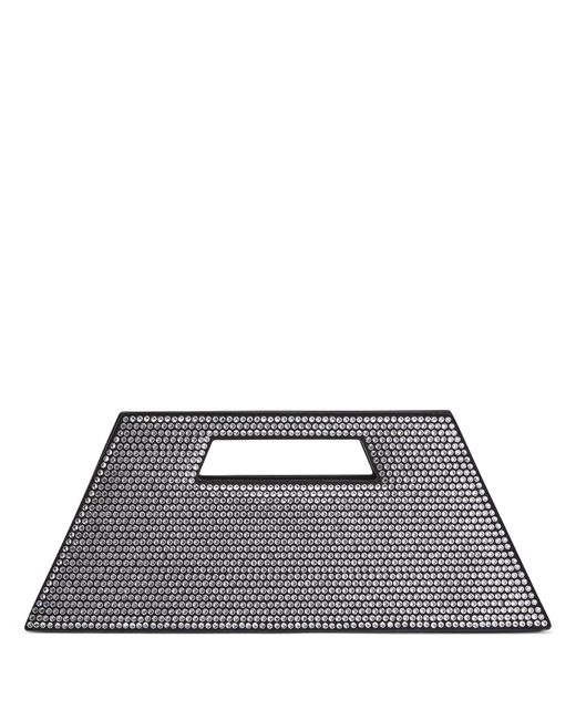 Giuseppe Zanotti Metallic Meloee Rhinestone Clutch