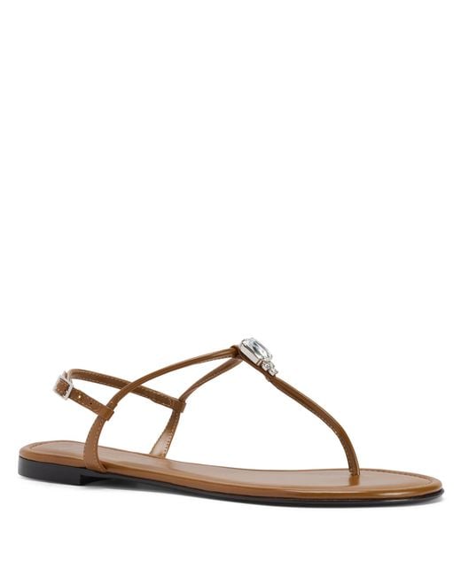 Giuseppe Zanotti Brown Maeeve Flat