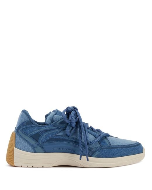 Giuseppe Zanotti Blue Gz-Trail Lace-Up Sneakers for men