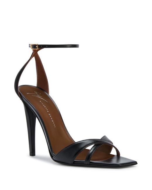 Giuseppe Zanotti Black Brivido Cruz Sandals