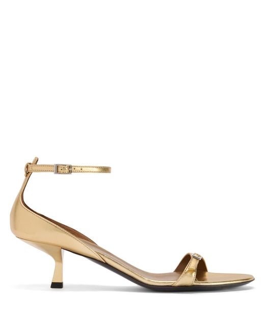 Giuseppe Zanotti Metallic Micky Buckles 50