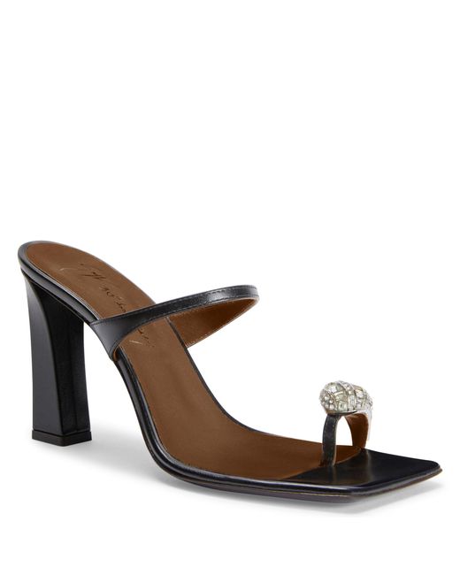 Giuseppe Zanotti Black Icon Ring 90