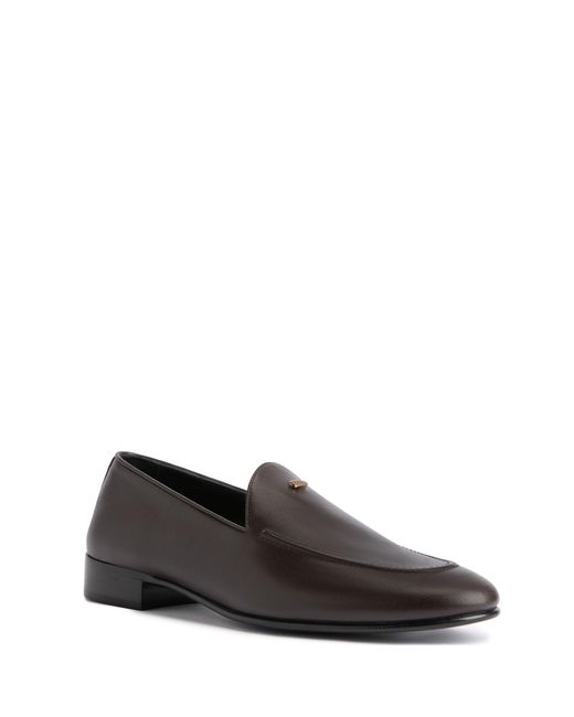 Giuseppe Zanotti Brown Leather Loafers for men