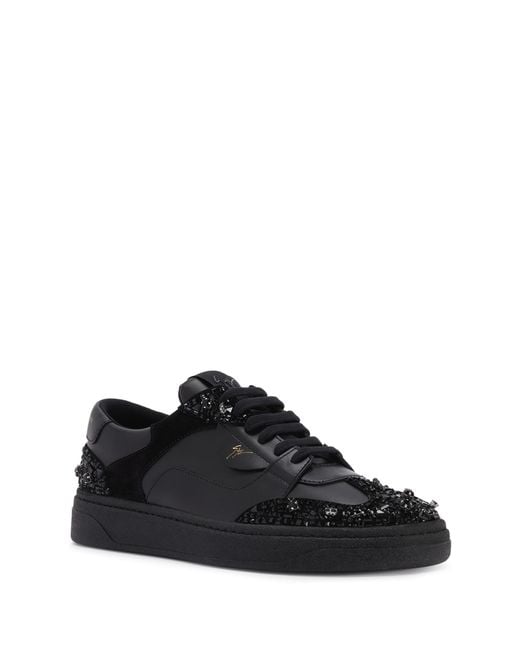 Giuseppe Zanotti Black Gz94 Embroidery for men