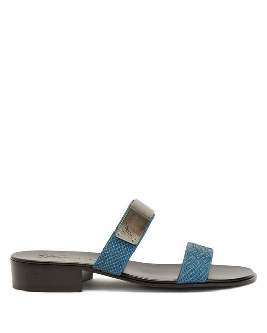 Giuseppe Zanotti Blue Ignazio for men