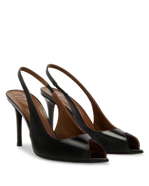 Giuseppe Zanotti Black Intriigo Open Toe 90