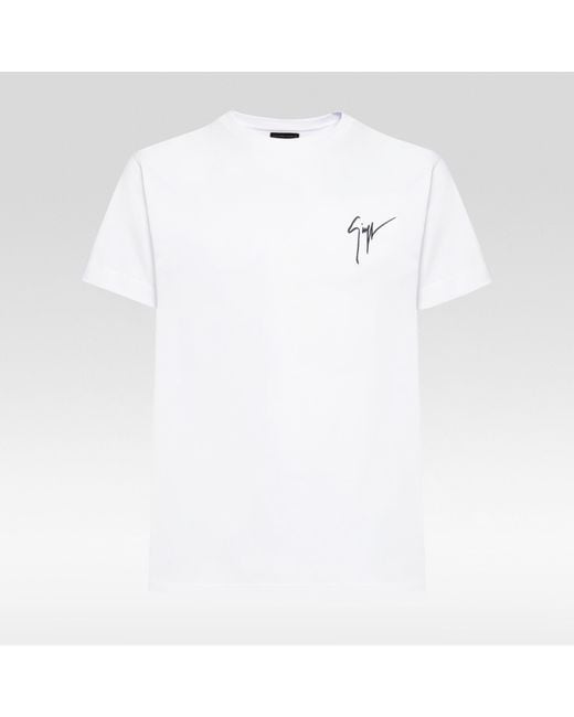 Giuseppe Zanotti White Giuseppe Zanotti Lr-01 for men