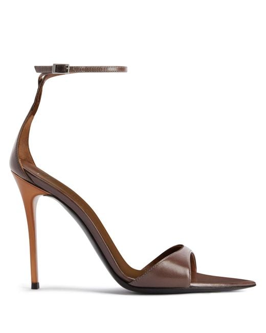 Giuseppe Zanotti Metallic Intriigo Strap 105