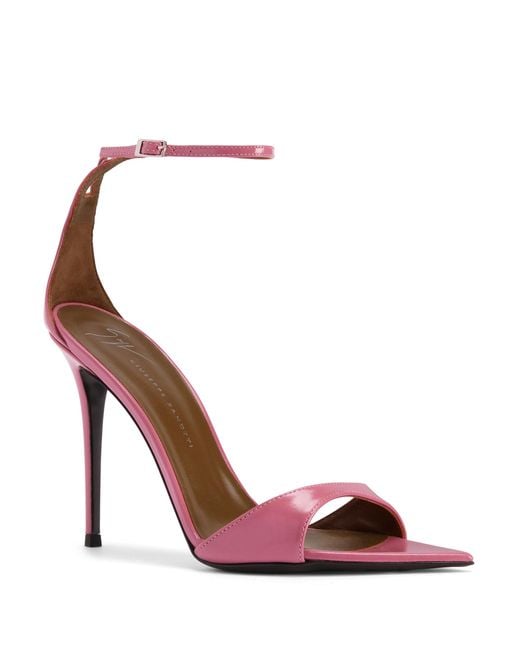 Giuseppe Zanotti Pink Intriigo Strap 105
