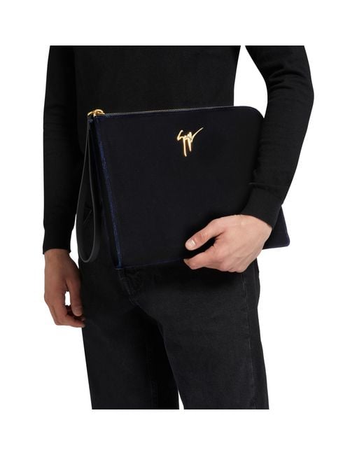 Giuseppe Zanotti Blue Fabian for men